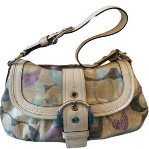 Coach Soho Optic Linen Shoulder Bag: A1167-F17062